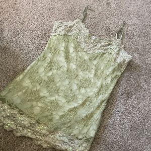 Whimsgoth fairy sequin y2k cami